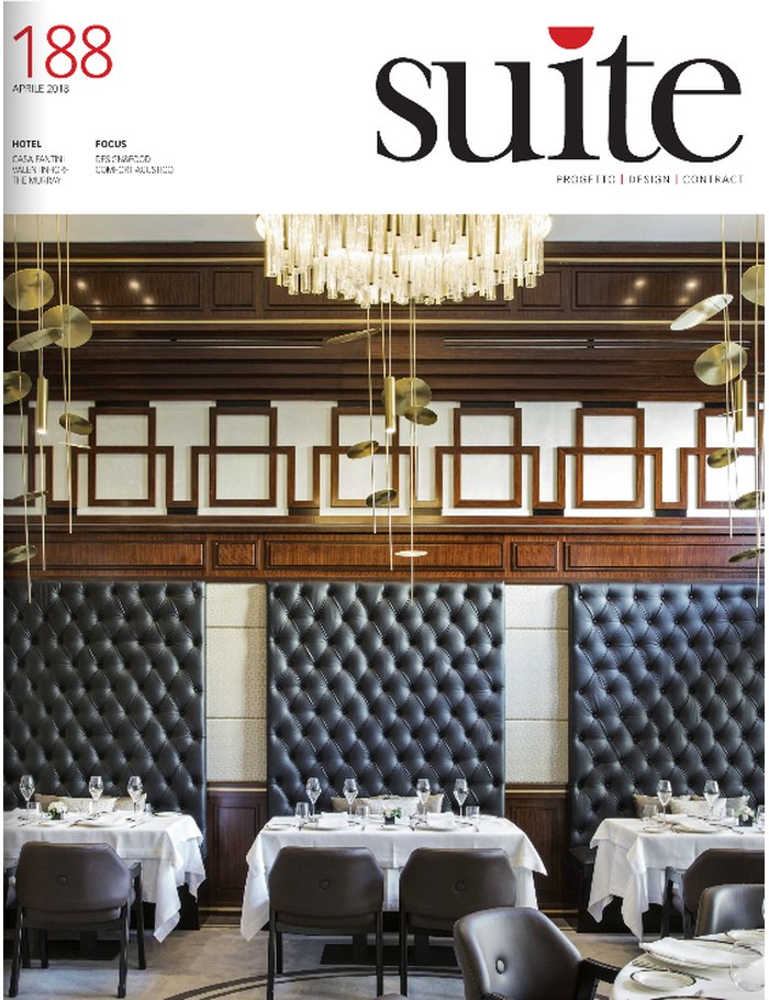 Titelseite von Suite 188, April 2018