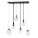 Astral 6 Bl pendant lamp – transparent – photo 3