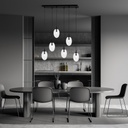 Astral 6 Bl pendant lamp – transparent – photo 5