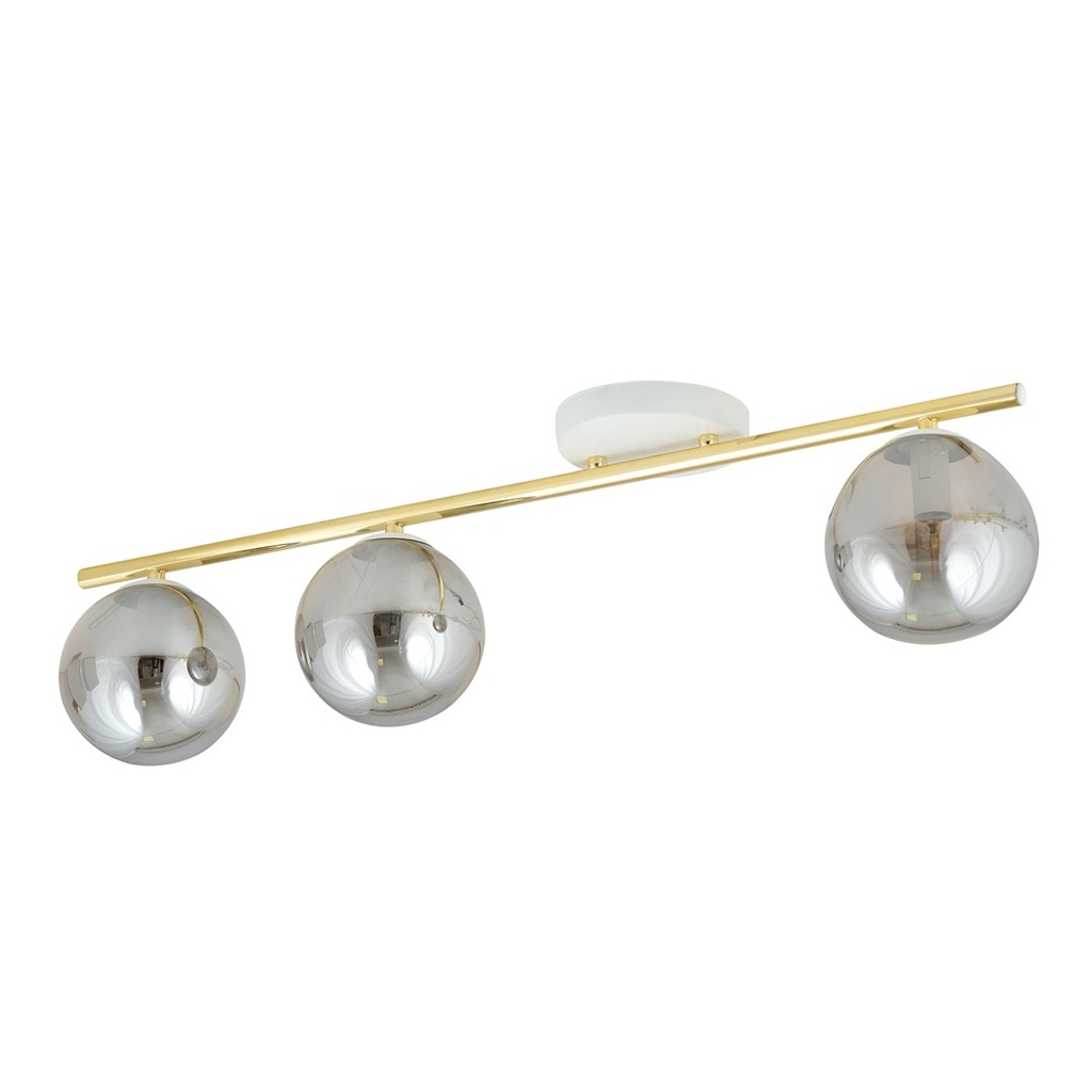 Monza 3 ceiling lamp – White, graphite – photo 3