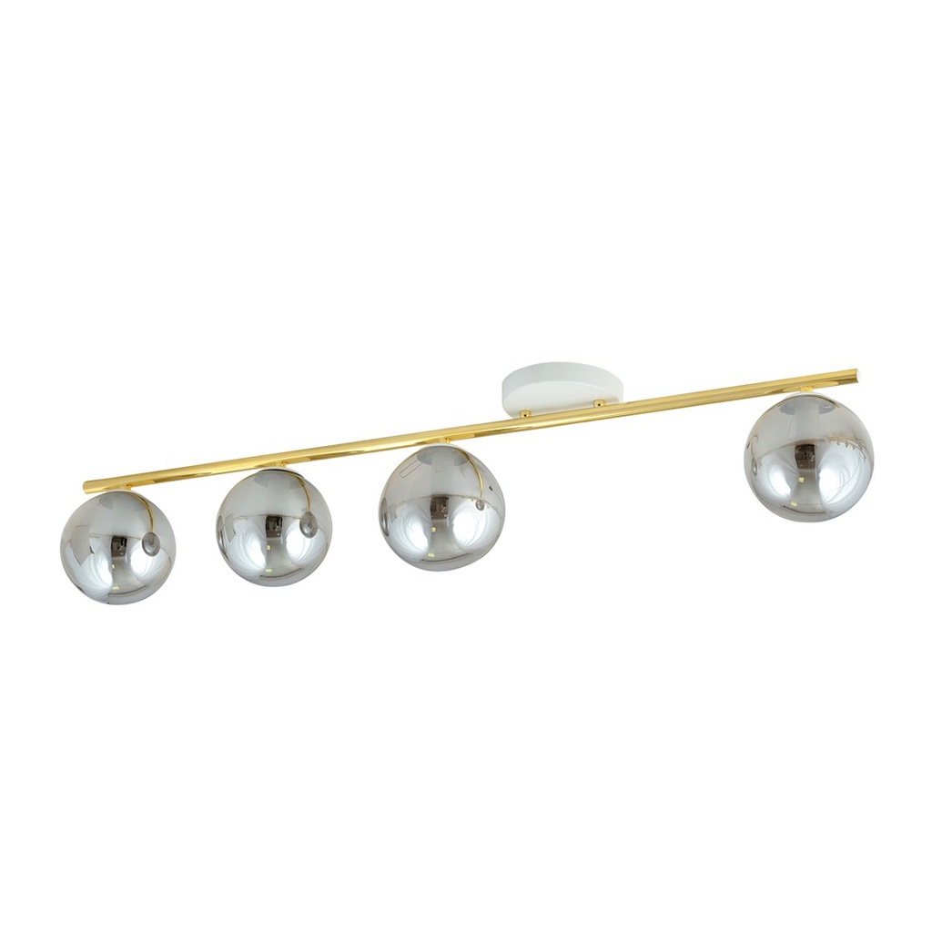 Monza 4 ceiling lamp – White, graphite – photo 3