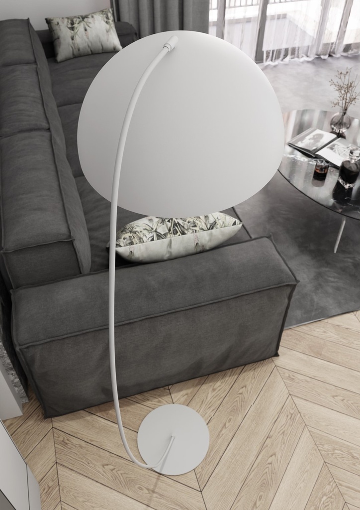 ARCOS LP1 Floor lamp – White – photo 7