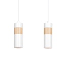 Akari 2 pendant lamp – White – photo 3