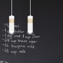 Akari 2 pendant lamp – White – photo 8
