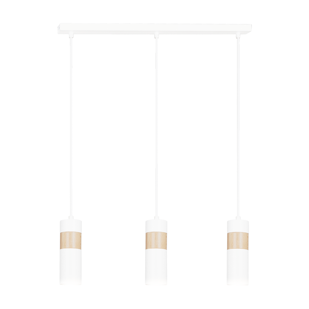 Akari 3 pendant lamp – White – photo 6
