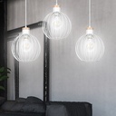 Barbado 3 pendant lamp – White – photo 5