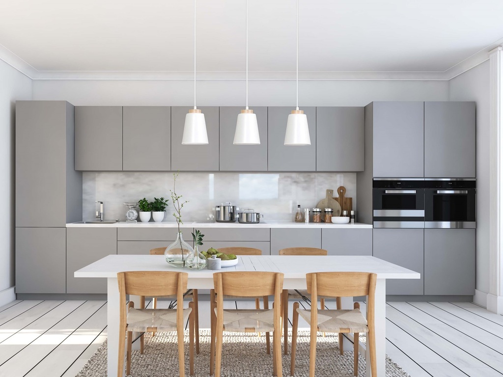 Bolero 3 pendant lamp – White – photo 6