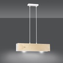 Carlo 2 pendant lamp – White – photo 3