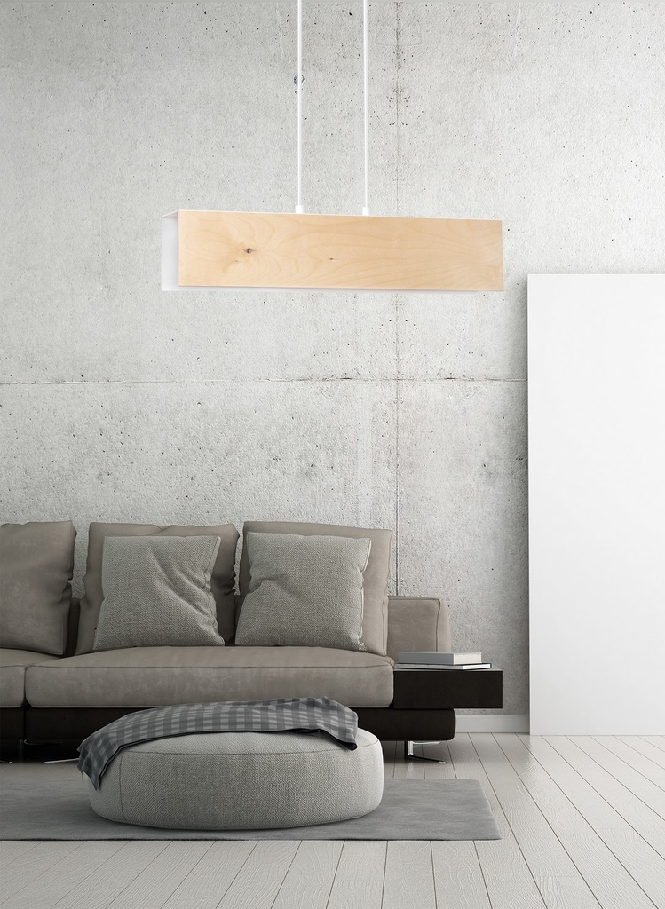 Carlo 2 pendant lamp – White – photo 4
