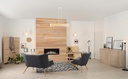 Carlo 3 pendant lamp – White – photo 5