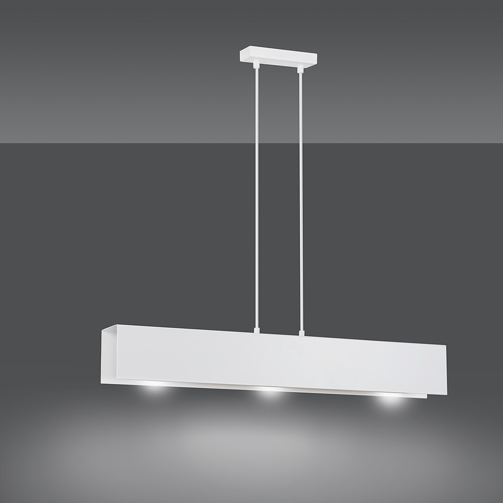 Gentor 3 pendant lamp – White – photo 3