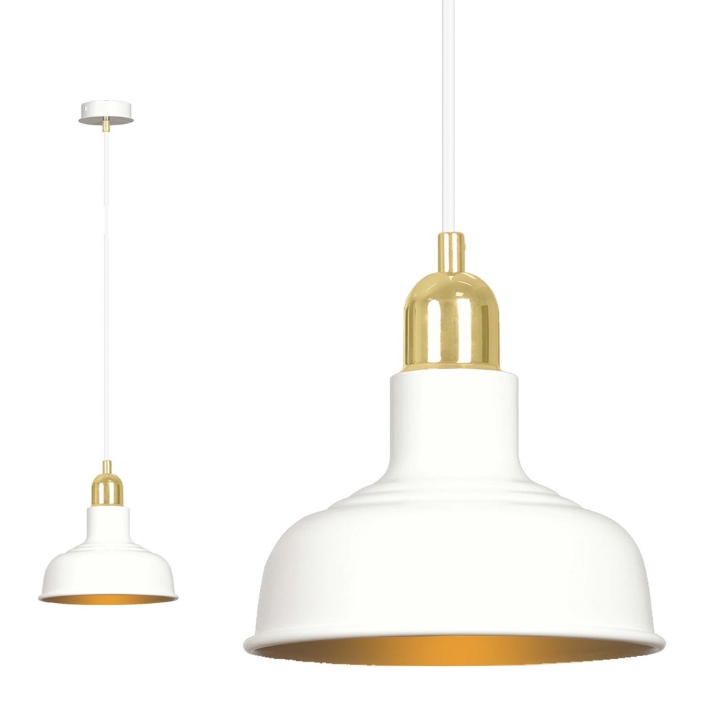 Ibor 1 pendant lamp – White – photo 4