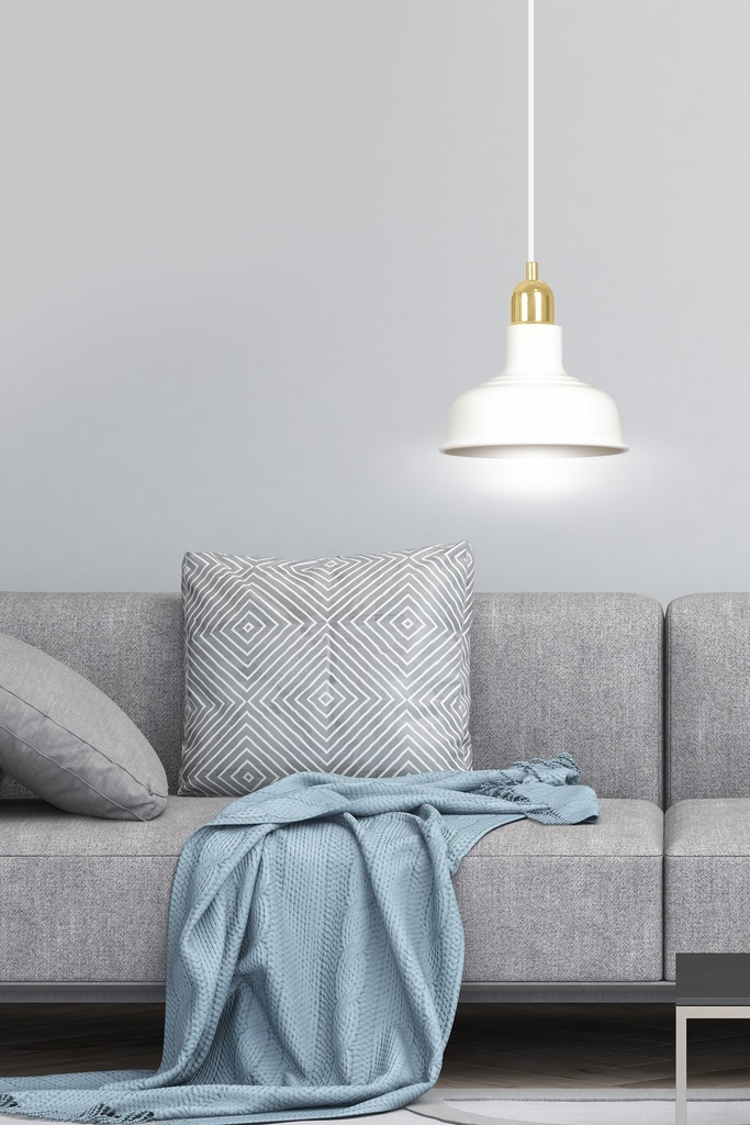 Ibor 1 pendant lamp – White – photo 9