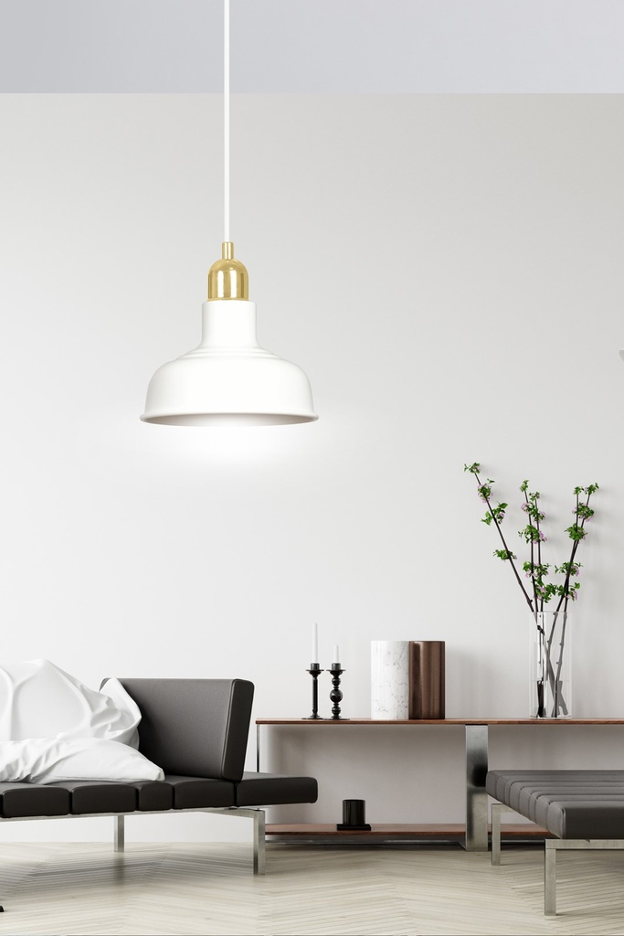 Ibor 1 pendant lamp – White – photo 11
