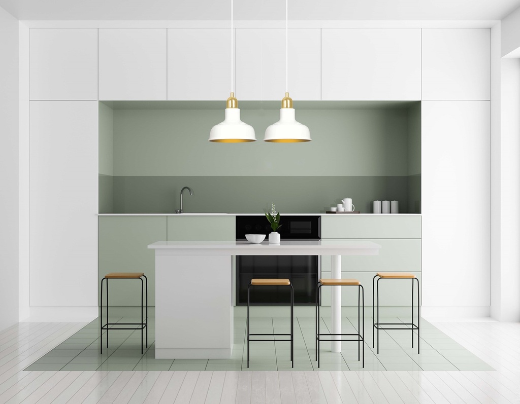 Ibor 2 pendant lamp – White – photo 3