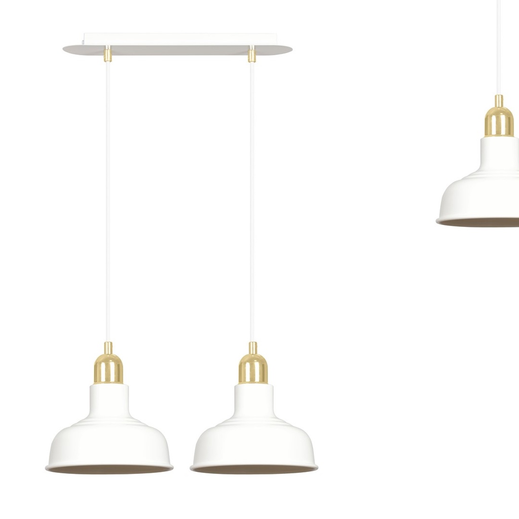 Ibor 2 pendant lamp – White – photo 4