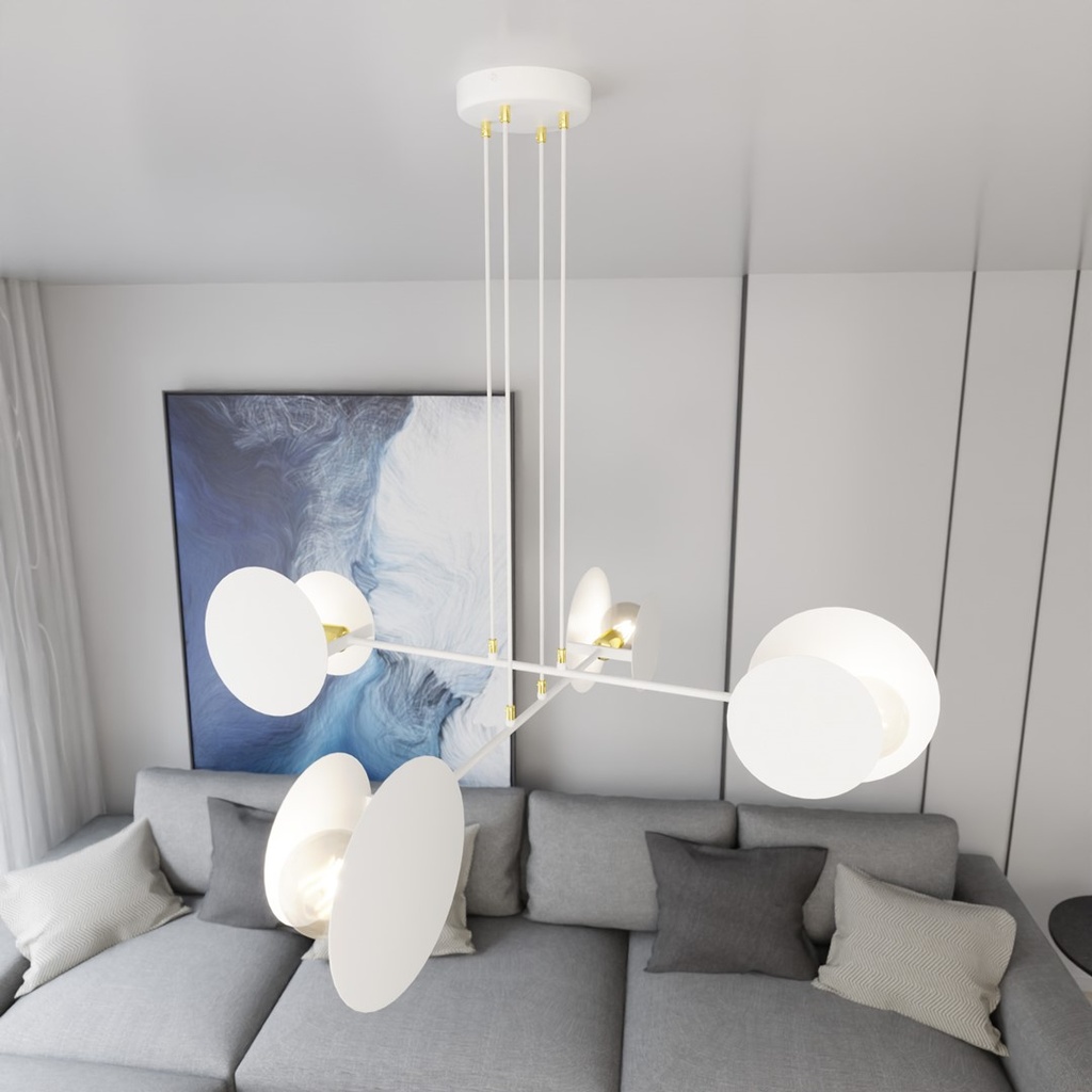 Idea 4 pendant lamp – White – photo 3