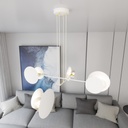 Idea 4 pendant lamp – White – photo 3