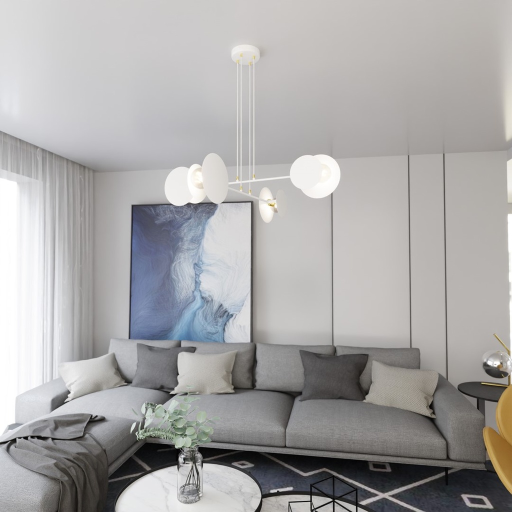 Idea 4 pendant lamp – White – photo 4