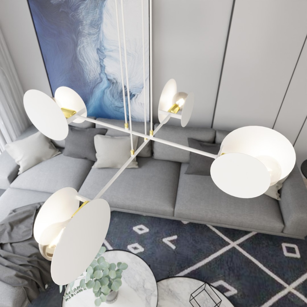 Idea 4 pendant lamp – White – photo 5