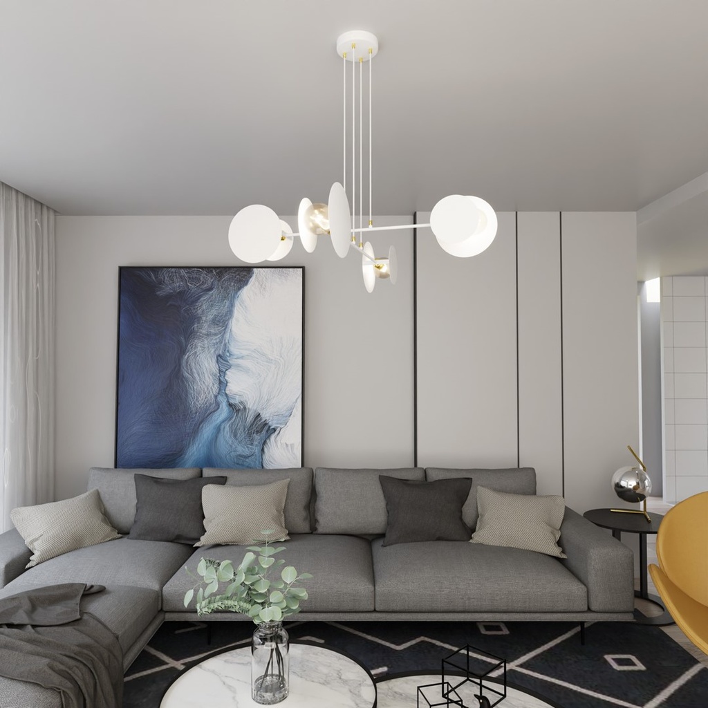 Idea 4 pendant lamp – White – photo 6