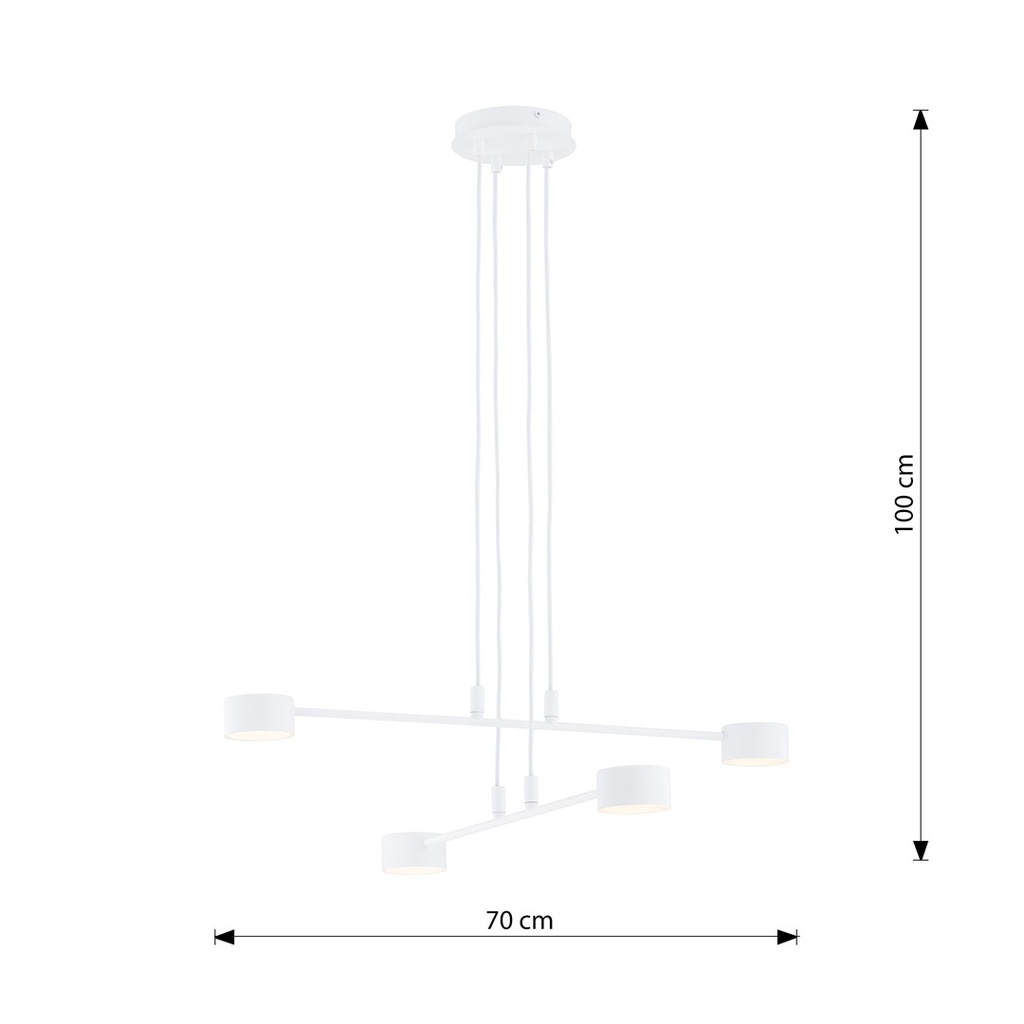 Modus 4 pendant lamp – White – photo 11