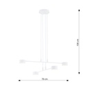 Modus 4 pendant lamp – White – photo 11