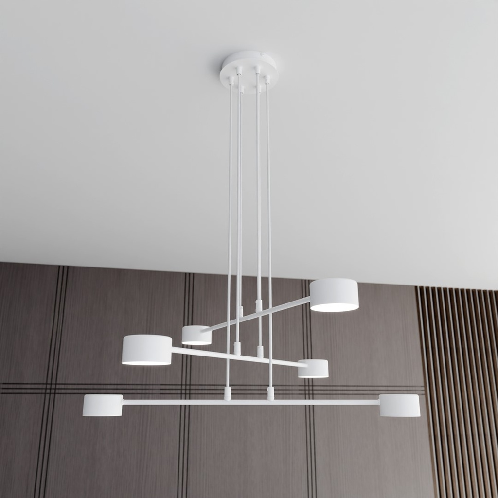 Modus 6 pendant lamp – White – photo 4