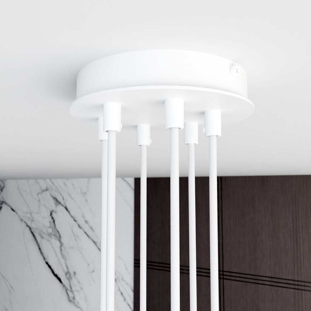 Modus 6 pendant lamp – White – photo 7