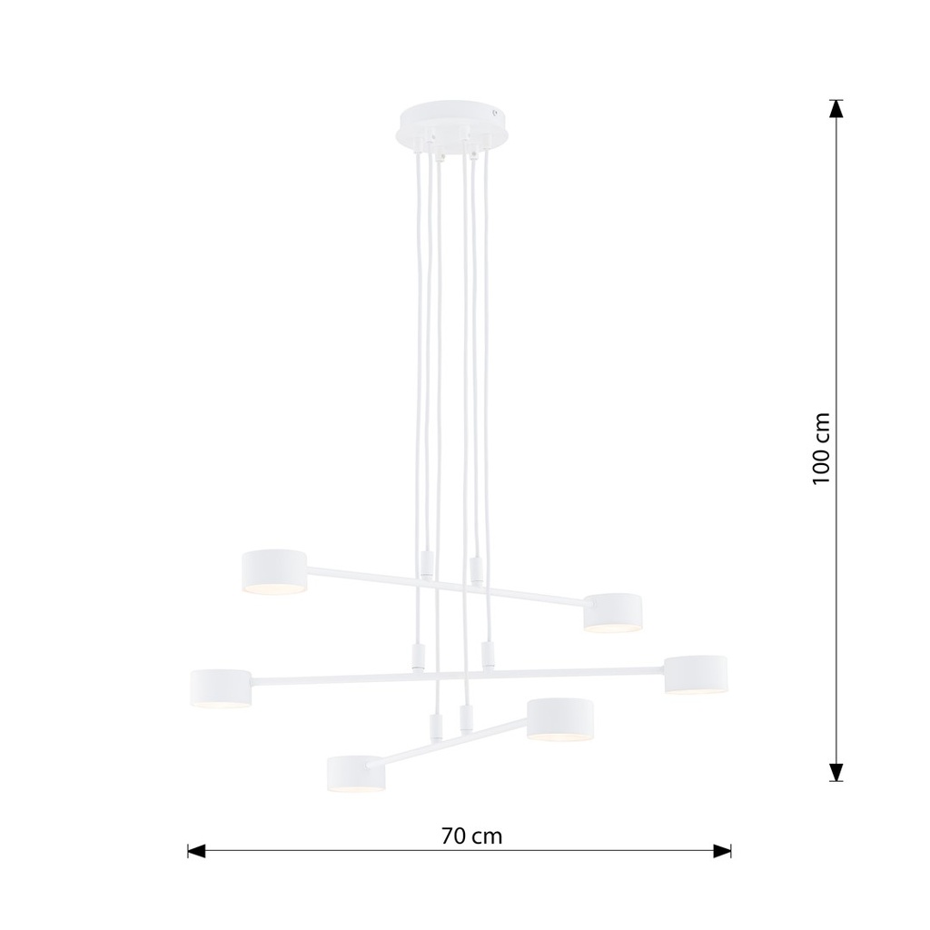 Modus 6 pendant lamp – White – photo 11
