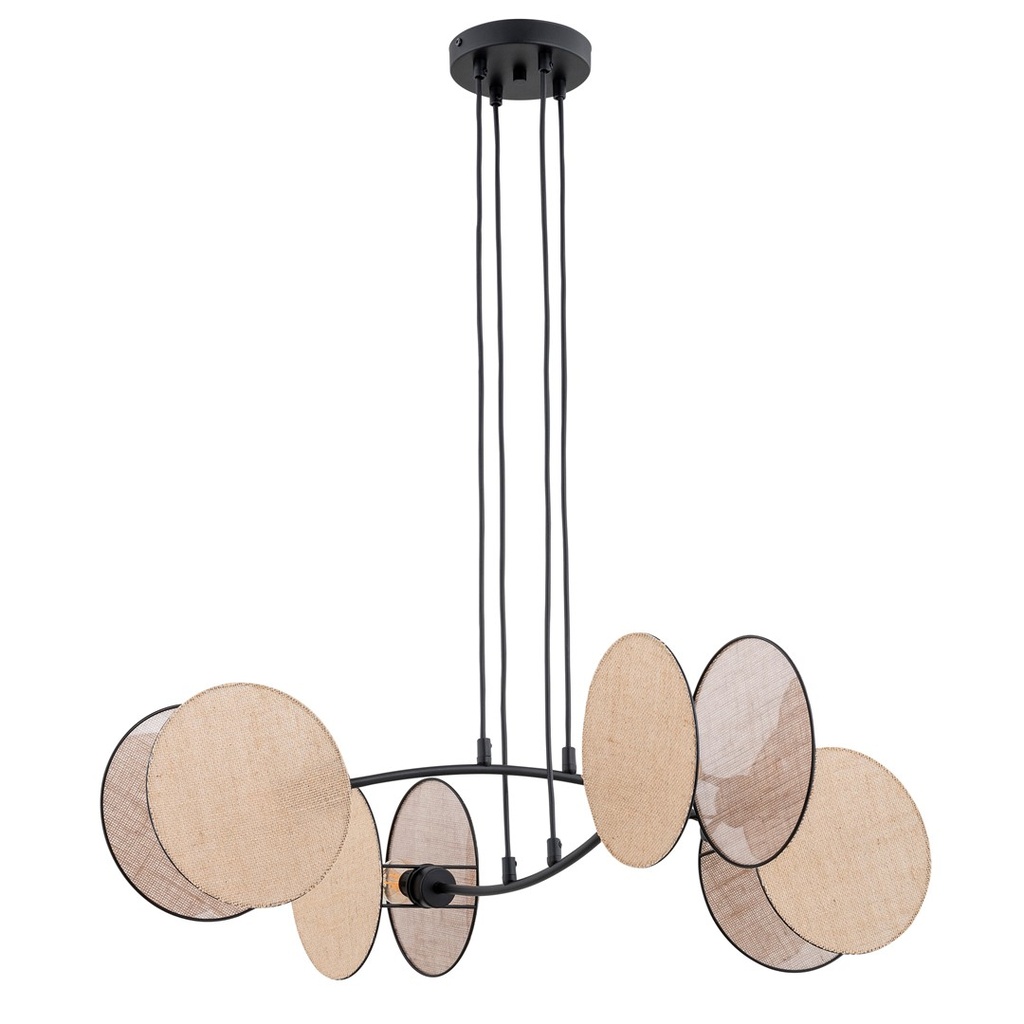 Motif 4 pendant lamp – Natural – photo 3