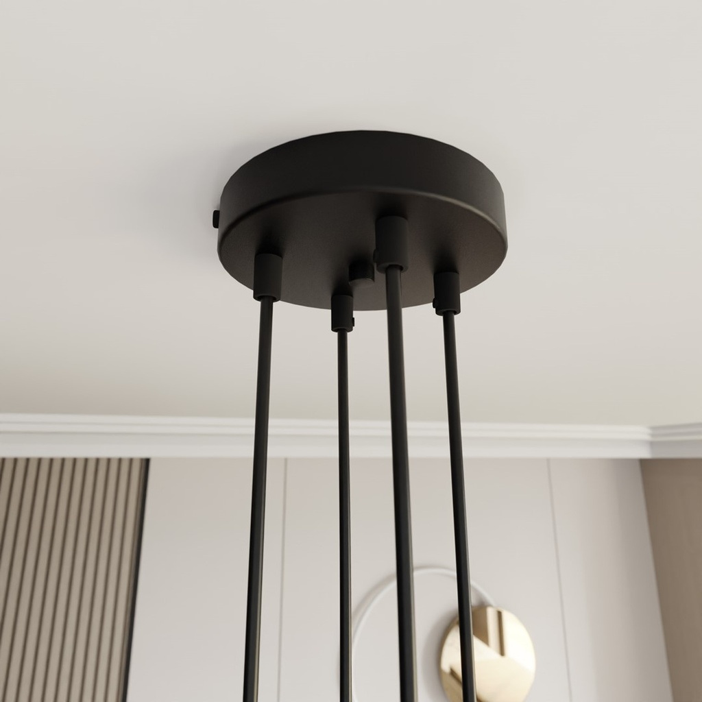 Motif 4 pendant lamp – Natural – photo 8