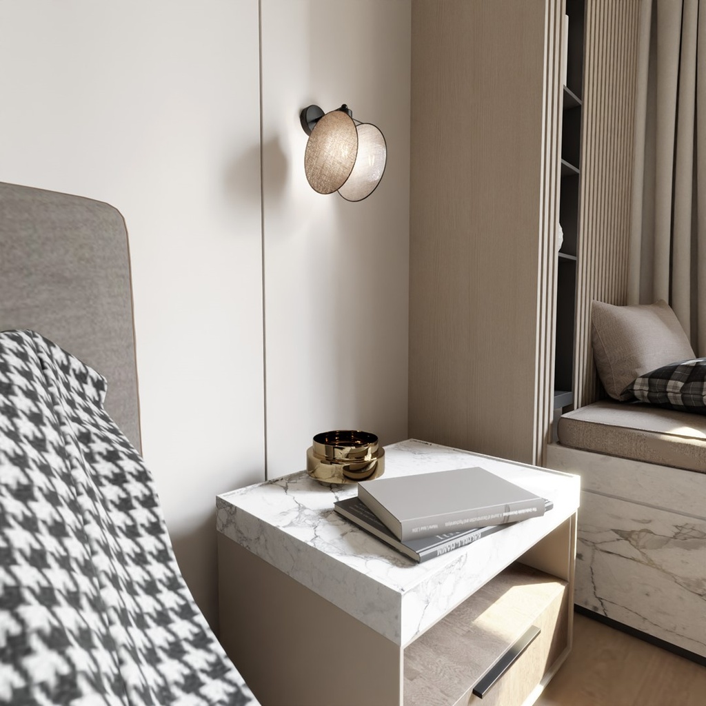 Motif K1 pendant lamp – Natural – photo 4
