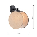 Motif K1 pendant lamp – Natural – photo 7