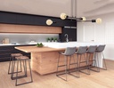 Multipo 4 pendant lamp – White – photo 4