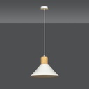 Rowen 1 pendant lamp – White – photo 7