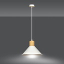 Rowen 1 pendant lamp – White – photo 8