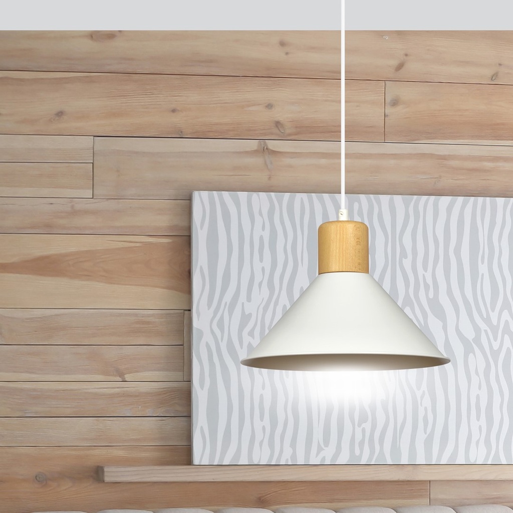 Rowen 1 pendant lamp – White – photo 10