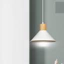 Rowen 1 pendant lamp – White – photo 12
