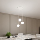 Royal 3 pendant lamp – White – photo 8
