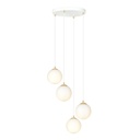 Royal 4 pendant lamp – White – photo 4