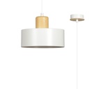 Torin 1 pendant lamp – White – photo 5