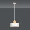 Torin 1 pendant lamp – White – photo 7