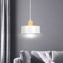 Torin 1 pendant lamp – White – photo 12