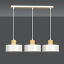 Torin 3 pendant lamp – White – photo 6