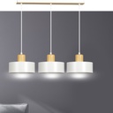 Torin 3 pendant lamp – White – photo 9