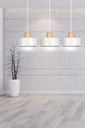 Torin 3 pendant lamp – White – photo 10