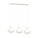 Tuniso 3 pendant lamp – White – photo 2