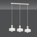 Tuniso 3 pendant lamp – White – photo 5