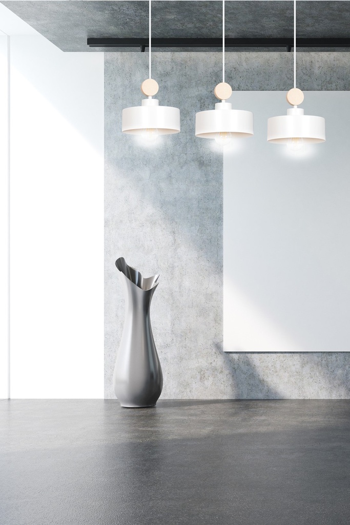 Tuniso 3 pendant lamp – White – photo 10